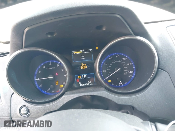 2019 Subaru Outback Premium with VIN 4S4BSAFC1K3290188, listed as a IAAI auction lot 41904875 with 65,137 mi miles. Bid and sale history available at carsss.com. Image 7.