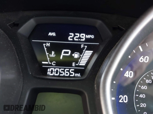 2016 Hyundai Elantra SE with VIN 5NPDH4AE3GH698547, listed as a IAAI auction lot 42564630 with 100,565 mi miles and . Bid and sale history available at DreamBid. Image 15.