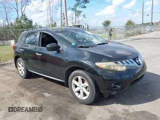 2009 Nissan Murano S with VIN JN8AZ18U59W003918, listed as a IAAI auction lot 41552455 with 143,503 mi miles. Bid and sale history available at carsss.com. Image 1.