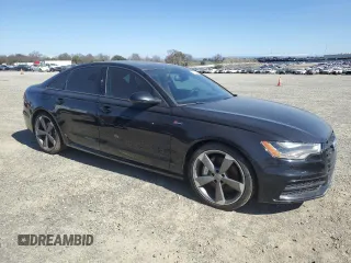 2015 Audi A6 Prestige with VIN WAUHGAFC3FN028549, listed as a Copart auction lot 47286755 with 142,264 mi miles and Clean title. Bid and sale history available at DreamBid. Image 4.