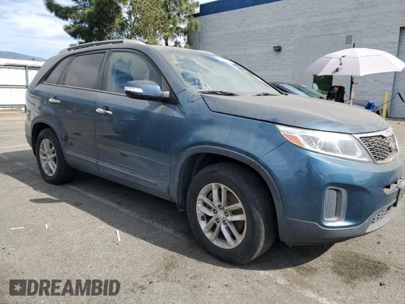2014 Kia Sorento LX with VIN 5XYKT4A7XEG459296, listed as a Copart auction lot 78542994 with Not Provided miles and Clean Title. Bid and sale history available at carsss.com. Image 4.