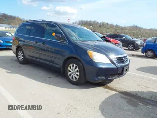 2009 Honda Odyssey EX-L with VIN 5FNRL38689B403246, listed as a IAAI auction lot 41854376 with 260,341 mi miles. Bid and sale history available at carsss.com. Image 1.