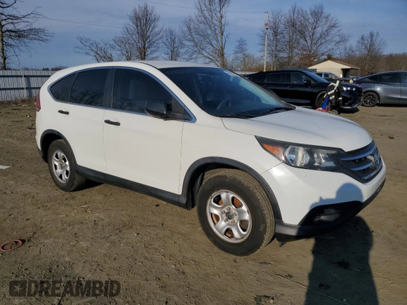2014 Honda CR-V LX with VIN 5J6RM4H33EL103995, listed as a Copart auction lot 46053295 with 106,530 mi miles and Salvage Title. Bid and sale history available at carsss.com. Image 4.