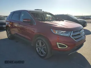 2016 Ford Edge Titanium with VIN 2FMPK3K92GBB05617, listed as a Copart auction lot 49150965 with 85,667 mi miles and Salvage Title. Bid and sale history available at carsss.com. Image 4.
