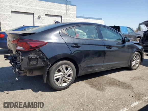 2020 Hyundai Elantra SEL with VIN 5NPD84LF8LH537269, listed as a Copart auction lot 52636195 with 89,798 mi miles and Salvage Title. Bid and sale history available at DreamBid. Image 3.