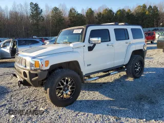2007 Hummer H3 SUV with VIN 5GTDN13E078148668, listed as a Copart auction lot 85303204 with 221,115 mi miles and Salvage Title. Bid and sale history available at DreamBid. Image 1.