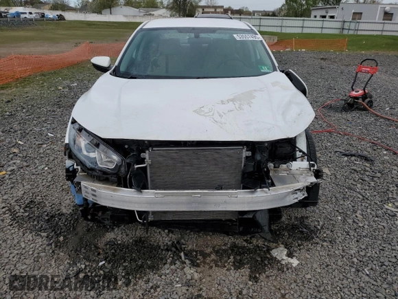 2018 Honda Civic LX with VIN 2HGFC2F55JH597340, listed as a Copart auction lot 53557495 with 8,232 mi miles and Salvage Title. Bid and sale history available at DreamBid. Image 5.