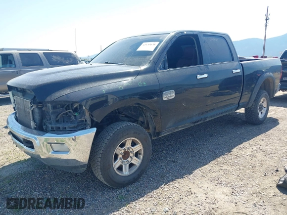 2012 Ram 2500 Laramie Longhorn with VIN 3C6UD5GL8CG182590, listed as a IAAI auction lot 42135638 with 232,377 mi miles and . Bid and sale history available at DreamBid. Image 18.