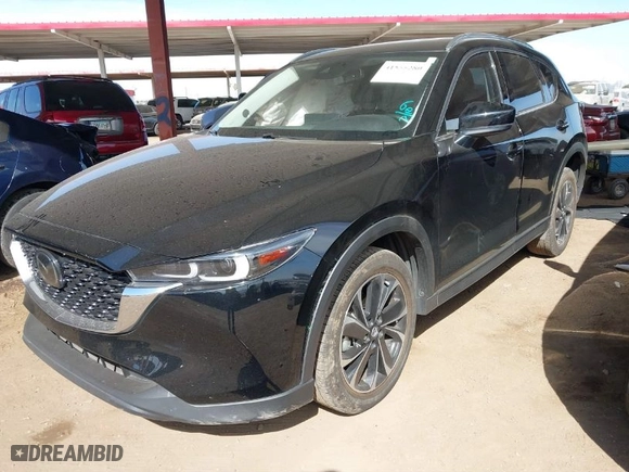 2022 Mazda CX-5 2.5 S Premium Package with VIN JM3KFBDM1N0603425, listed as a IAAI auction lot 41555280 with NaN miles. Bid and sale history available at carsss.com. Image 2.