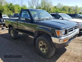 1994 Toyota Pickup DX z VIN JT4RN01P8R7065882, wystawiony jako Copart lot #56998705 z przebiegiem 86 406 mil mil oraz Czysty tytuł • Clean title. Historia ofert i sprzedaży dostępna na DreamBid. Obrazek 4.