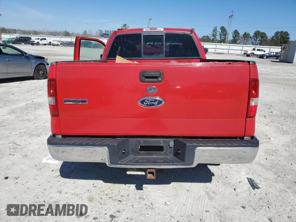 2004 Ford F-150 XL with VIN 1FTPX12594NA71876, listed as a Copart auction lot 47102195 with 222,907 mi miles and Salvage Title. Bid and sale history available at carsss.com. Image 6.