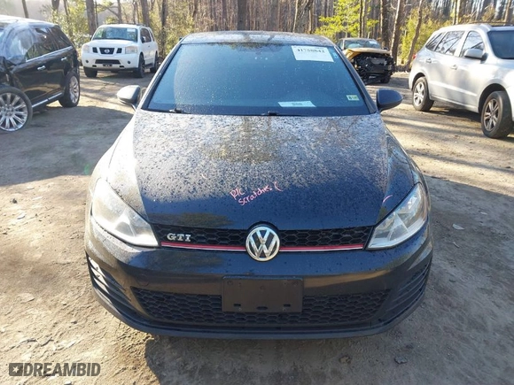 2016 Volkswagen Golf GTI S with VIN 3VW5T7AU5GM055491, listed as a IAAI auction lot 41758842 with 157,983 mi miles. Bid and sale history available at carsss.com. Image 13.