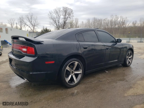 2014 Dodge Charger SXT with VIN 2C3CDXHG4EH277625, listed as a Copart auction lot 50568375 with 135,843 mi miles and Salvage Title. Bid and sale history available at carsss.com. Image 3.