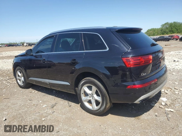 2018 Audi Q7 Premium with VIN WA1AHAF75JD012981, listed as a Copart auction lot 57329655 with 163,870 mi miles and Clean title. Bid and sale history available at DreamBid. Image 2.