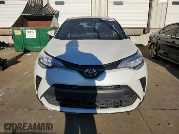 2020 Toyota C-HR LE with VIN NMTKHMBX8LR116761, listed as a Copart auction lot 83547564 with 48,942 mi miles and Salvage Title. Bid and sale history available at DreamBid. Image 5.
