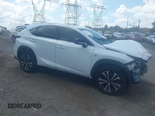 2019 Lexus NX 300 z VIN JTJBARBZ6K2207650, wystawiony jako IAAI lot #42712222 z przebiegiem 46 490 mil mil oraz . Historia ofert i sprzedaży dostępna na DreamBid. Obrazek 1.