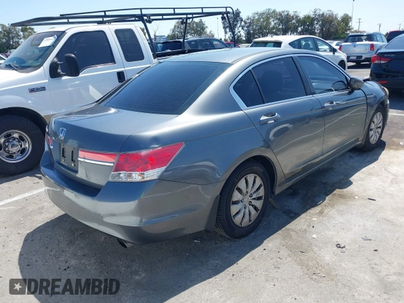 2012 Honda Accord EX with VIN 1HGCP2F72CA110735, listed as a IAAI auction lot 42649996 with 172,549 mi miles and . Bid and sale history available at DreamBid. Image 4.