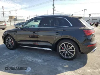 2021 Audi SQ5 Premium Plus with VIN WA1B4AFY6M2007961, listed as a Copart auction lot 64524764 with 23,822 mi miles and Salvage Title. Bid and sale history available at DreamBid. Image 2.