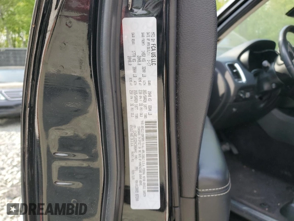 2017 Dodge Durango Citadel with VIN 1C4RDJEG2HC806441, listed as a Copart auction lot 50087124 with 139,940 mi miles and Salvage Title. Bid and sale history available at carsss.com. Image 13.