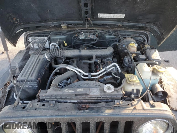 2002 Jeep Wrangler Sahara with VIN 1J4FA59S12P757177, listed as a Copart auction lot 42808925 with 71,049 mi miles and Clean title. Bid and sale history available at DreamBid. Image 11.