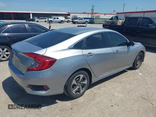 2018 Honda Civic Sedan LX with VIN 19XFC2F53JE042512, listed as a IAAI auction lot 42047847 with 89,505 mi miles. Bid and sale history available at carsss.com. Image 4.
