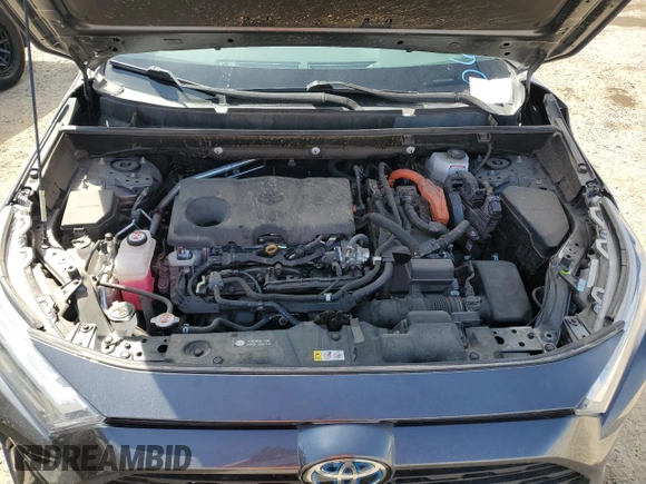 2022 Toyota RAV4 Hybrid XLE with VIN 4T3RWRFV6NU061336, listed as a Copart auction lot 51602405 with 47,653 mi miles and Salvage title. Bid and sale history available at DreamBid. Image 11.