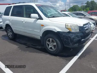 2007 Honda Pilot EX-L z VIN 5FNYF18627B024506, wystawiony jako IAAI lot #42220694 z przebiegiem 258 535 mil mil oraz . Historia ofert i sprzedaży dostępna na DreamBid. Obrazek 1.