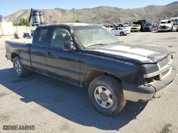 2003 Chevrolet Silverado 1500 LS with VIN 1GCEK19VX3E306523, listed as a Copart auction lot 46088075 with 0 mi miles and Clean Title. Bid and sale history available at carsss.com. Image 4.