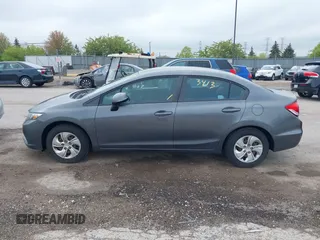 2013 Honda Civic LX with VIN 19XFB2F52DE013882, listed as a IAAI auction lot 42183413 with 217,293 mi miles and . Bid and sale history available at DreamBid. Image 14.