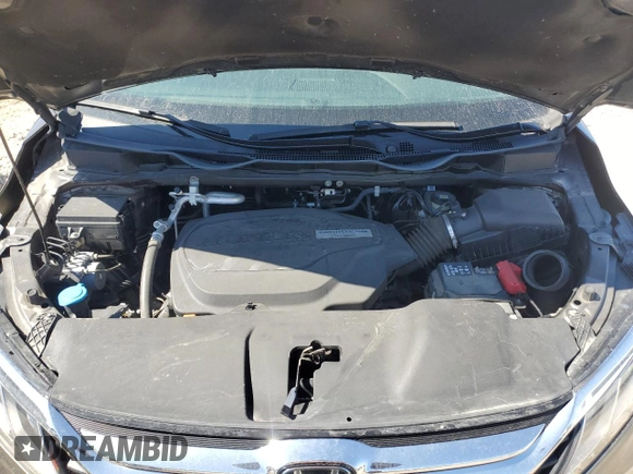 2018 Honda Odyssey EX-L with VIN 5FNRL6H78JB069850, listed as a Copart auction lot 49771875 with 103,914 mi miles and Salvage Title. Bid and sale history available at DreamBid. Image 12.