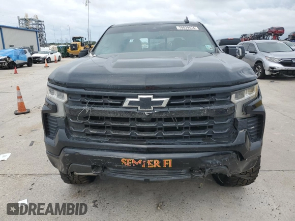 2023 Chevrolet Silverado 1500 RST with VIN 3GCUDEE83PG311025, listed as a Copart auction lot 70839424 with 40,519 mi miles and Salvage Title. Bid and sale history available at carsss.com. Image 5.