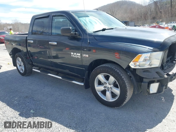 2014 Ram 1500 Express with VIN 3C6RR7KT2EG229142, listed as a IAAI auction lot 41824119 with 167,848 mi miles. Bid and sale history available at carsss.com. Image 1.