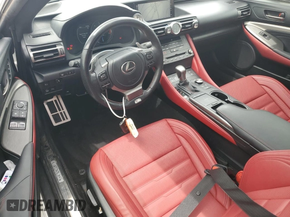 2021 Lexus RC 300 F Sport z VIN JTHGA5BC1M5011676, wystawiony jako Copart lot #58583705 z przebiegiem 50 974 mil mil oraz Szkoda całkowita • Salvage title. Historia ofert i sprzedaży dostępna na DreamBid. Obrazek 8.