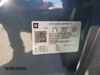2019 GMC Acadia Denali with VIN 1GKKNXLS9KZ160770, listed as a Copart auction lot 51628525 with 81,738 mi miles and Salvage title. Bid and sale history available at DreamBid. Image 15.