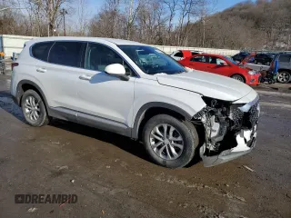 2020 Hyundai Santa Fe SE with VIN 5NMS2CAD6LH293025, listed as a Copart auction lot 72199192 with 24,059 mi miles. Bid and sale history available at carsss.com. Image 4.