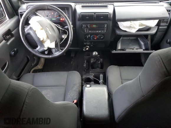 2006 Jeep Wrangler Unlimited LWB with VIN 1J4FA44S66P757473, listed as a Copart auction lot 50405835 with 143,685 mi miles and Salvage Title. Bid and sale history available at carsss.com. Image 8.