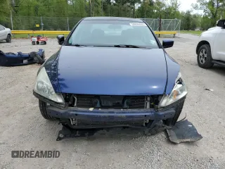 2005 Honda Accord EX with VIN 1HGCM567X5A079182, listed as a Copart auction lot 50696665 with 186,410 mi miles and Salvage Title. Bid and sale history available at DreamBid. Image 5.