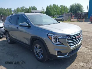 2023 GMC Terrain SLT z VIN 3GKALVEG0PL261449, wystawiony jako IAAI lot #42549875 z przebiegiem 27 277 mil mil oraz . Historia ofert i sprzedaży dostępna na DreamBid. Obrazek 1.