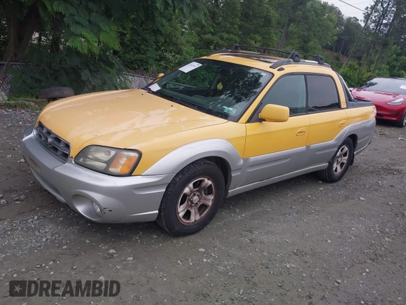 2003 Subaru Baja z VIN 4S4BT61C336108427, wystawiony jako IAAI lot #42363912 z przebiegiem 239 230 mil mil oraz . Historia ofert i sprzedaży dostępna na DreamBid. Obrazek 2.