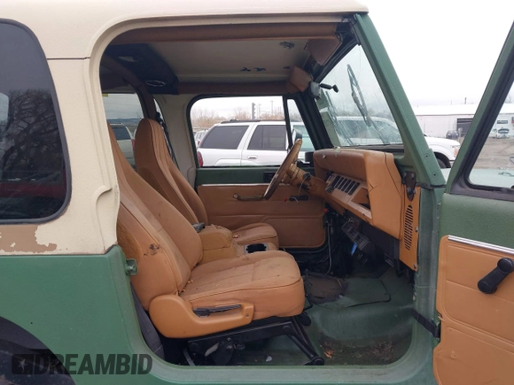 1995 Jeep Wrangler with VIN 1J4FY29S9SP274563, listed as a IAAI auction lot 41732557 with 76,540 mi miles. Bid and sale history available at carsss.com. Image 5.