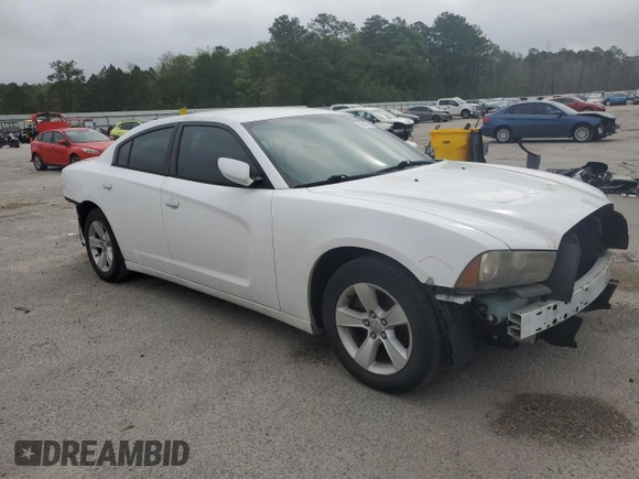 2014 Dodge Charger SE with VIN 2C3CDXBG9EH129799, listed as a Copart auction lot 50556275 with 167,061 mi miles and Salvage Title. Bid and sale history available at DreamBid. Image 4.