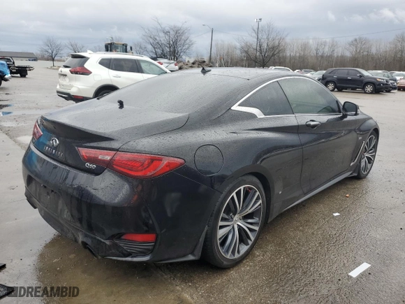 2017 Infiniti Q60 3.0t Premium with VIN JN1EV7EK9HM362541, listed as a Copart auction lot 43375065 with 142,072 mi miles and Salvage Title. Bid and sale history available at carsss.com. Image 3.