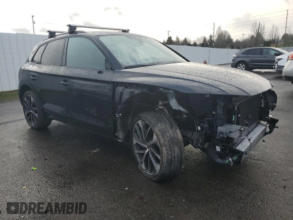 2023 Audi SQ5 Premium Plus with VIN WA1B4AFY2P2135344, listed as a Copart auction lot 86638264 with 15,897 mi miles and Salvage Title. Bid and sale history available at carsss.com. Image 4.