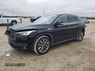 2021 Infiniti QX50 Essential с VIN 3PCAJ5CA5MF110729, выставлен на аукционе Copart как лот 44675595 с пробегом 24 211 миль миль и Списание • Salvage title. История ставок и продаж доступна на DreamBid. Изображение 1.