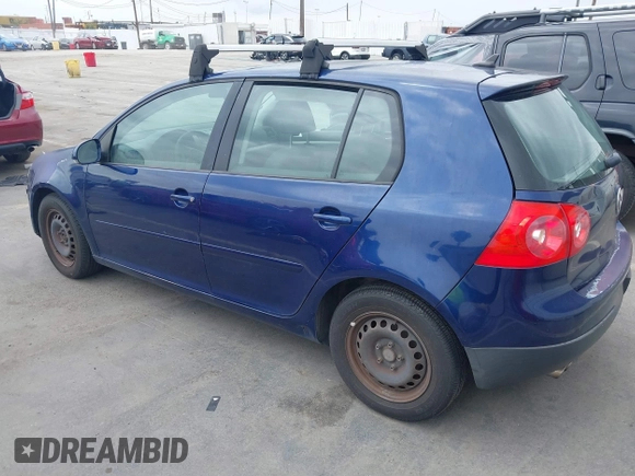 2007 Volkswagen Rabbit with VIN WVWDR71K77W262587, listed as a IAAI auction lot 42801639 with 177,125 mi miles and . Bid and sale history available at DreamBid. Image 3.