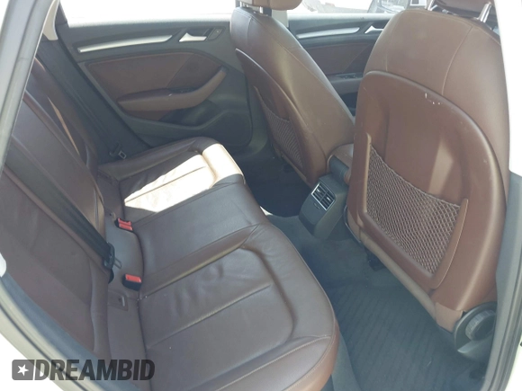 2015 Audi A3 1.8T Premium with VIN WAUACGFF8F1117549, listed as a IAAI auction lot 42059983 with 80,494 mi miles. Bid and sale history available at carsss.com. Image 8.