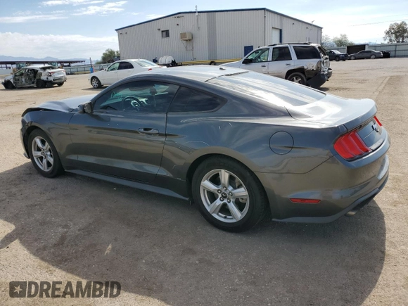 2019 Ford Mustang EcoBoost z VIN 1FA6P8TH9K5178295, wystawiony jako Copart lot #62663725 z przebiegiem 81 814 mil mil oraz Szkoda całkowita • Salvage title. Historia ofert i sprzedaży dostępna na DreamBid. Obrazek 2.