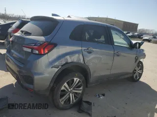 2021 Mitsubishi Outlander Sport ES with VIN JA4APUAU4MU035139, listed as a Copart auction lot 48738265 with 91,468 mi miles and Salvage Title. Bid and sale history available at carsss.com. Image 3.