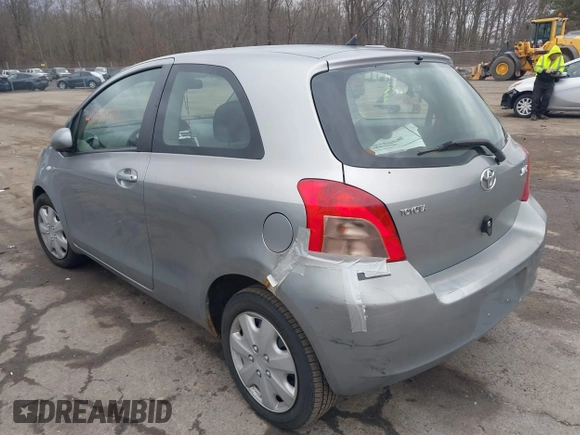 2008 Toyota Yaris with VIN JTDJT923385207634, listed as a IAAI auction lot 41740850 with 206,732 mi miles. Bid and sale history available at carsss.com. Image 3.
