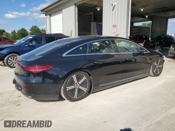 2023 Mercedes-Benz EQS 450 z VIN W1KCG2EB1PA038099, wystawiony jako Copart lot #73380004 z przebiegiem 13 333 mil mil oraz Szkoda całkowita • Salvage title. Historia ofert i sprzedaży dostępna na DreamBid. Obrazek 3.